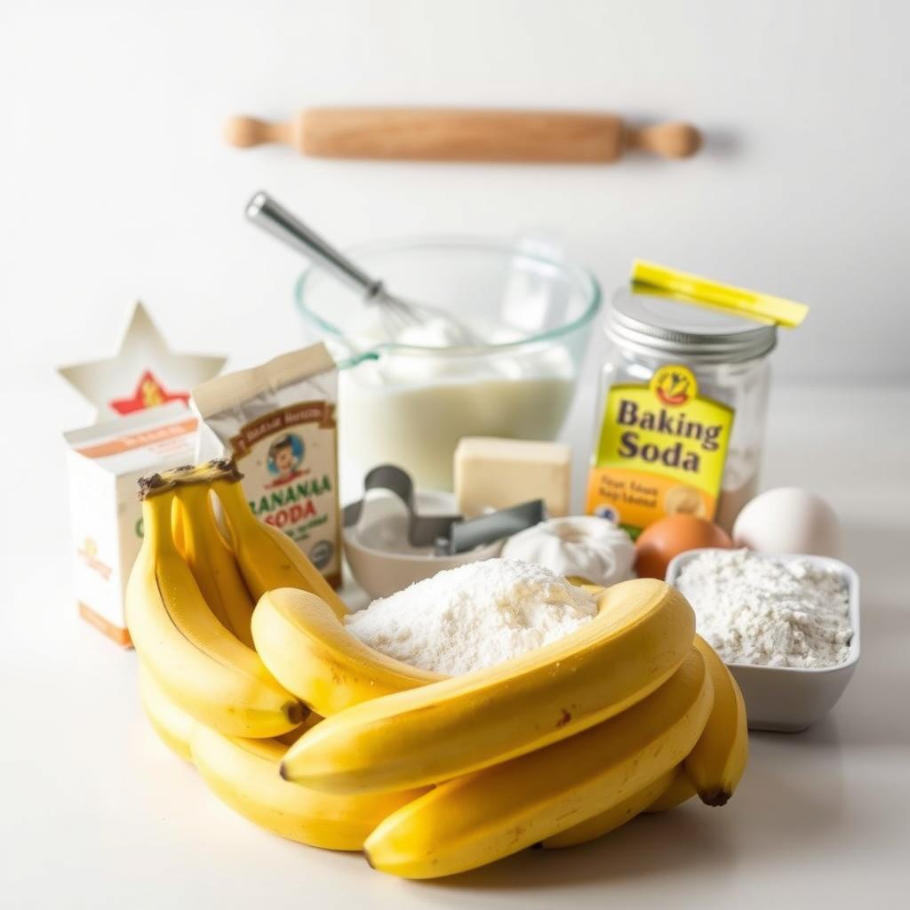 Banana Bread Cookies Ingredients