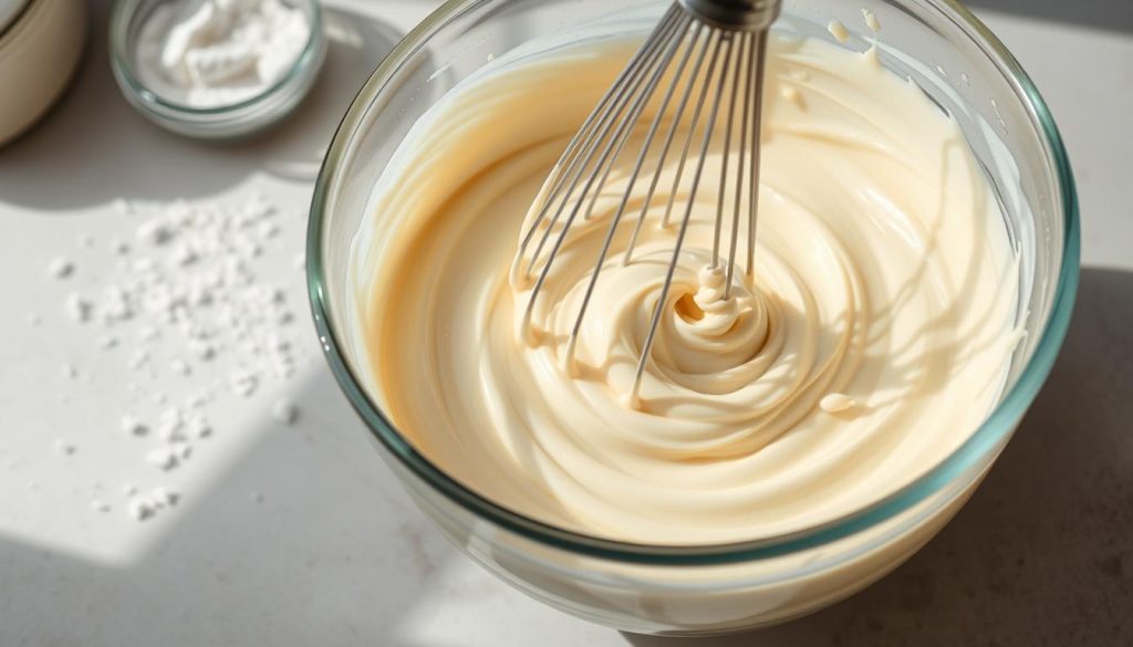 Cream Cheese Cake Batter Mixing Techniques