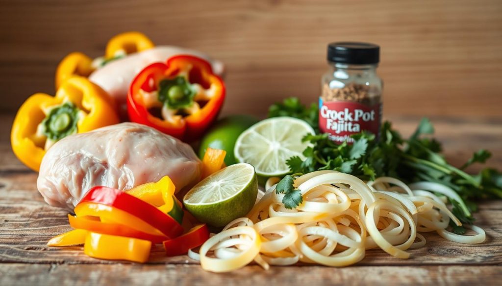 Crockpot Chicken Fajitas Ingredients