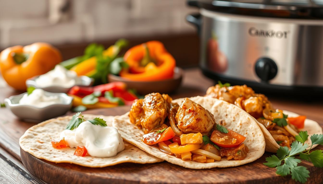 Crockpot Chicken Fajitas Recipe