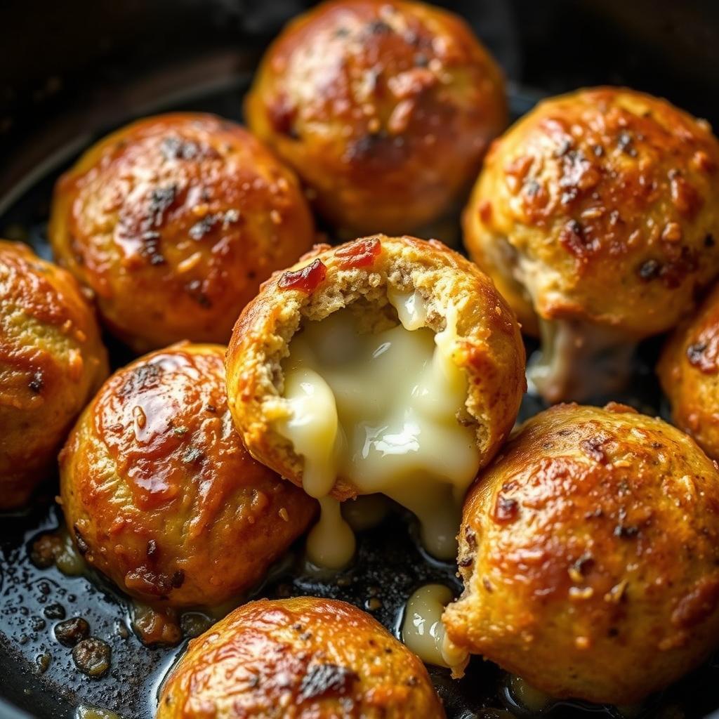 Garlic Parmesan Cheeseburger Bombs Cooking Tips