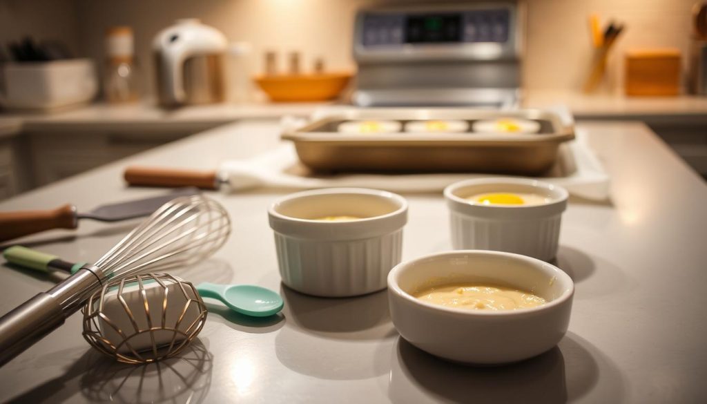 Kitchen tools for oven-baked eggs