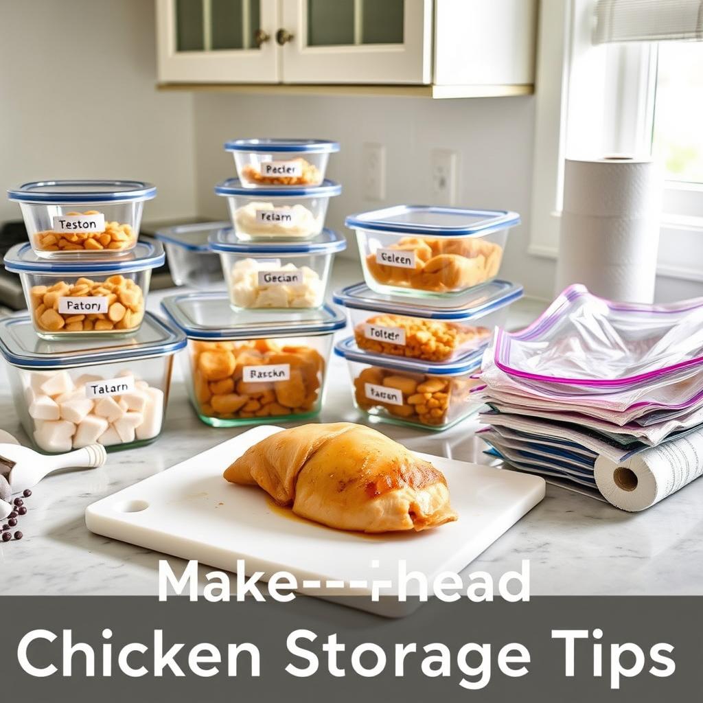 Make-Ahead Chicken Storage Tips