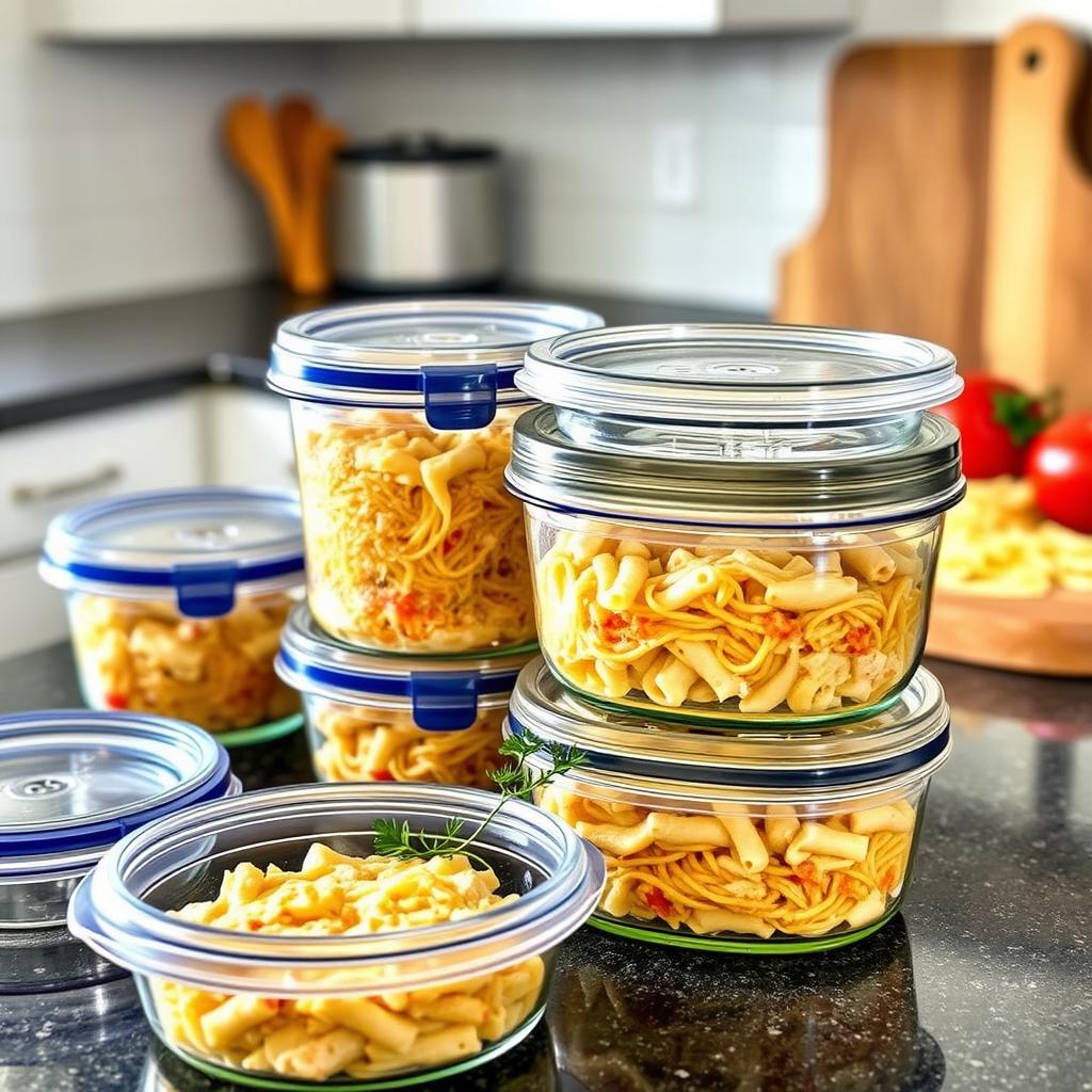 Monterey Chicken Spaghetti Storage Tips