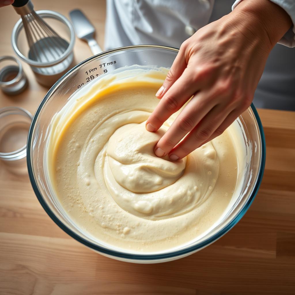 Pancake Mixing Technique