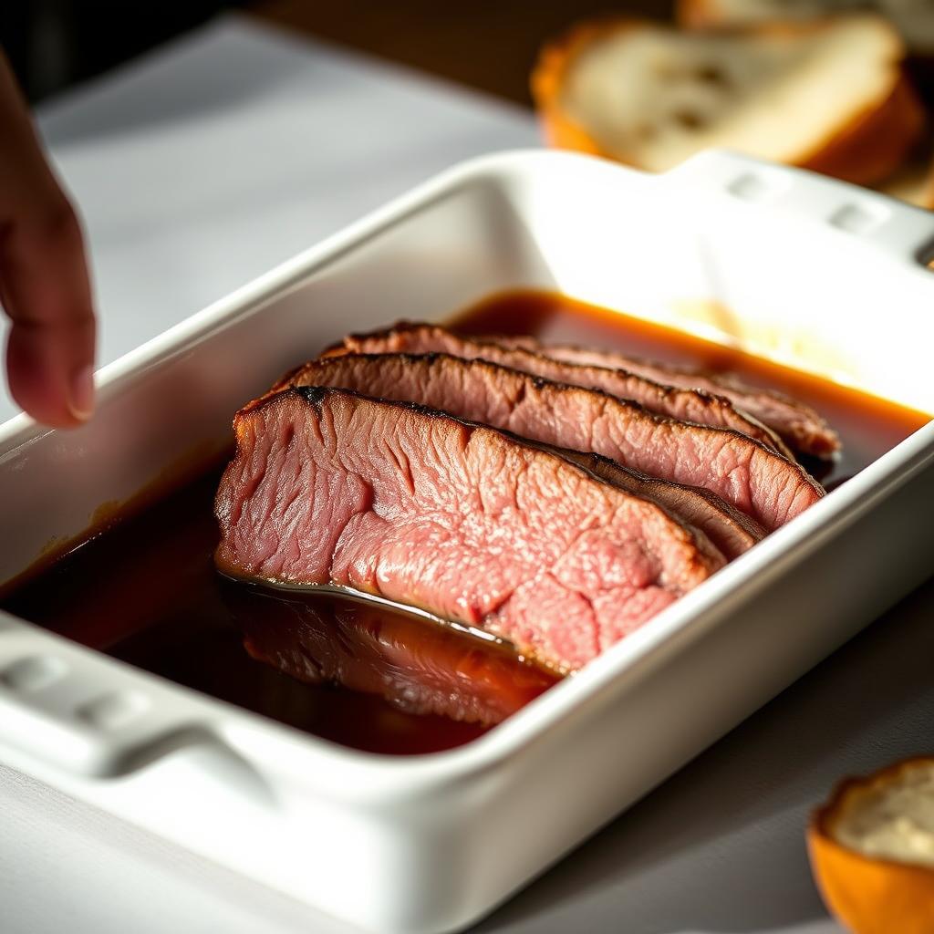 Roast Beef Au Jus Preparation