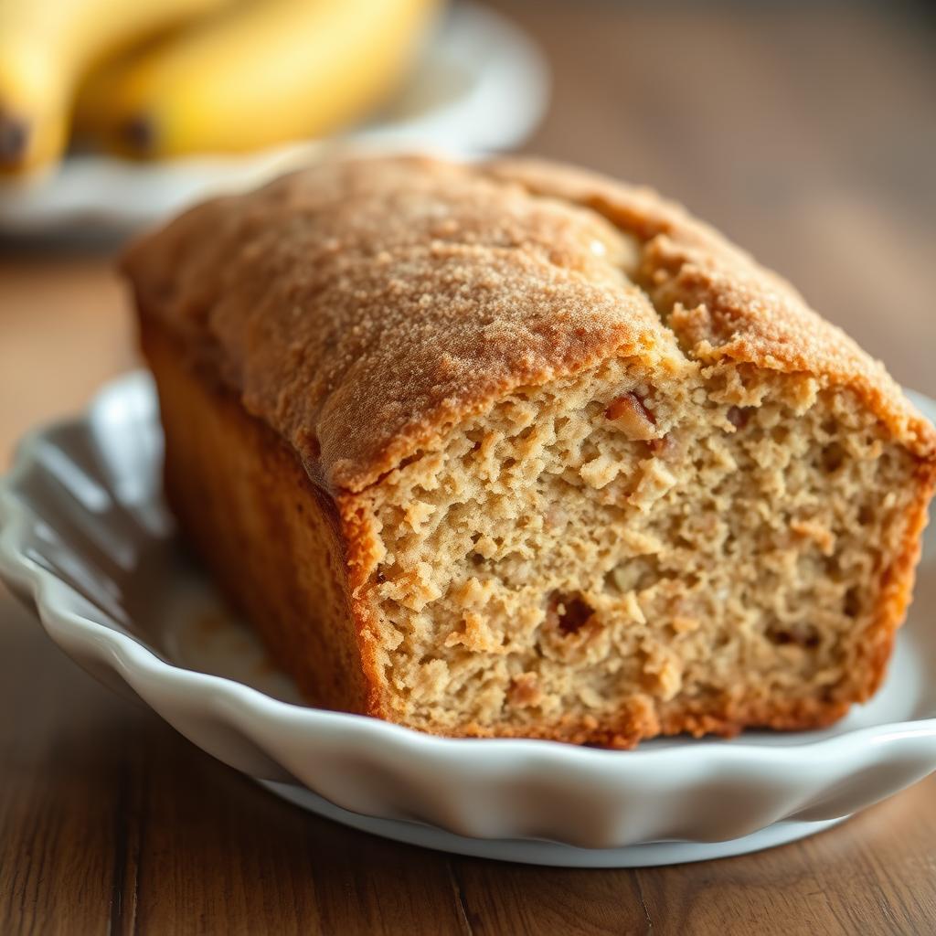 Snickerdoodle Banana Bread with Cinnamon Sugar Coating