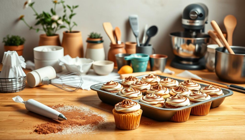 Tiramisu Cupcake Baking Tools