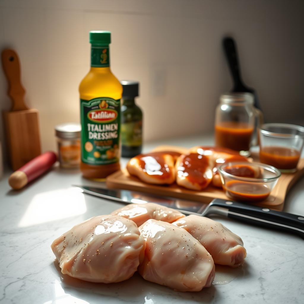 Weeknight Chicken Meal Ingredients