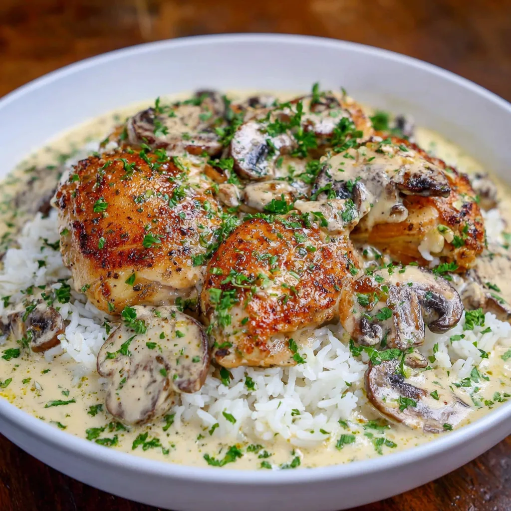 How to Make Perfect Smothered Chicken and Rice
