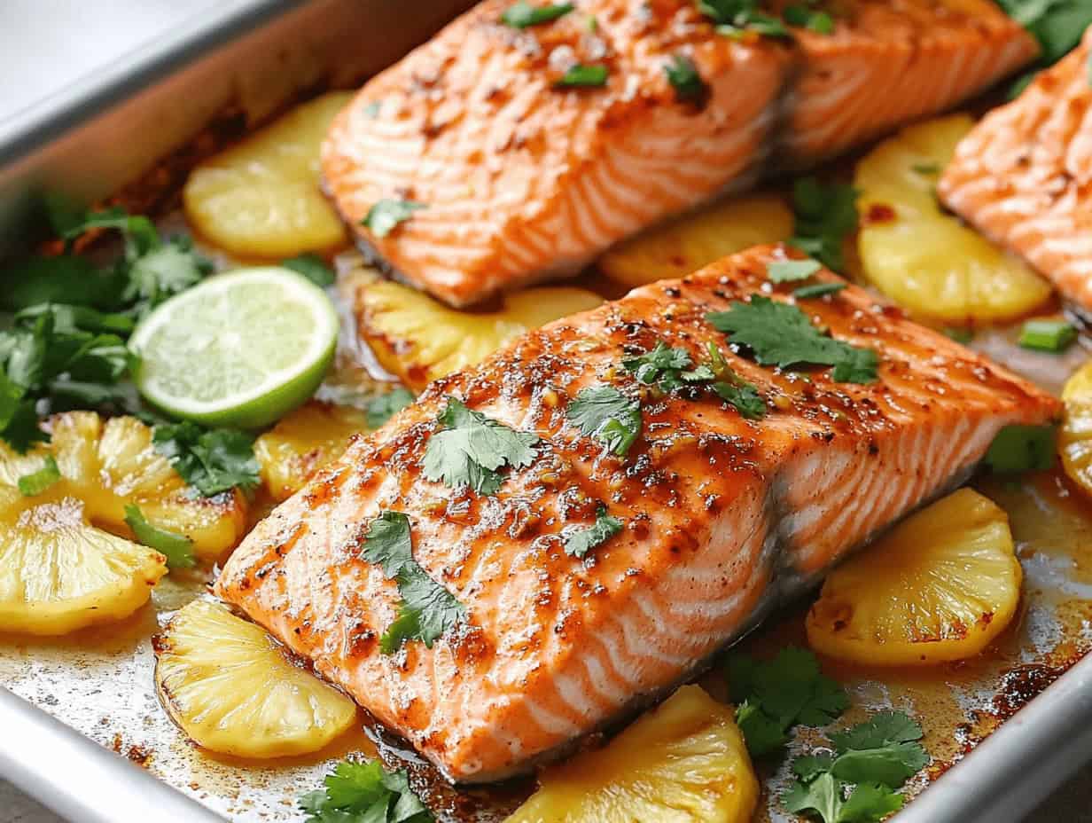 Baked Pineapple Salmon: Easy Baked Pineapple Salmon Recipe You’ll Love