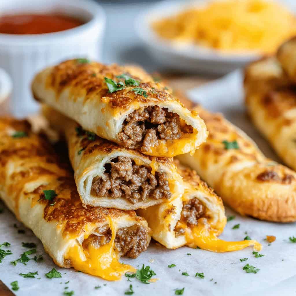 Easy Homemade Cheesy Taco Sticks You’ll Love