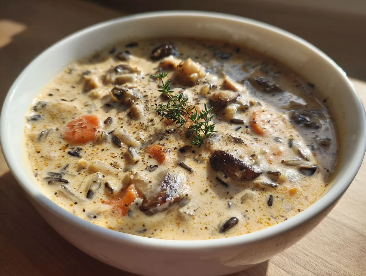 Creamy Wild Rice Soup: A Comforting Meal
