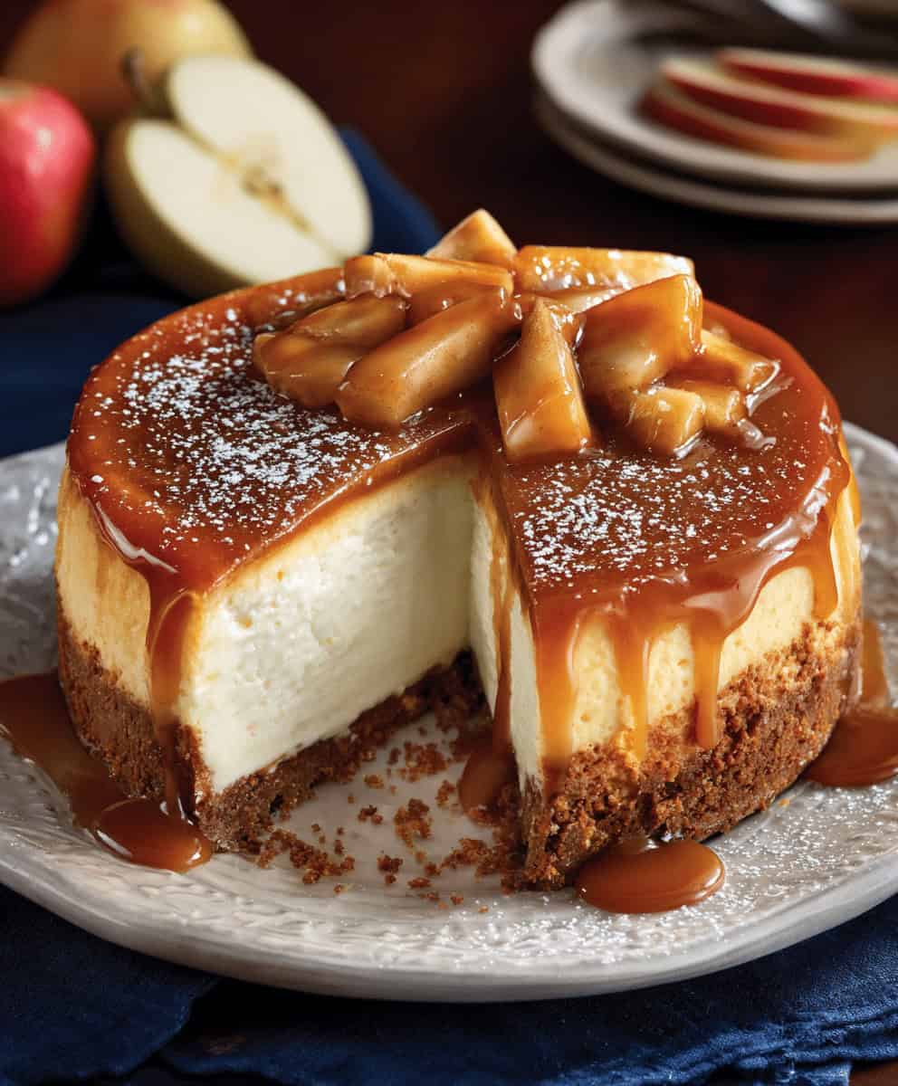 Apple Cider Cheesecake