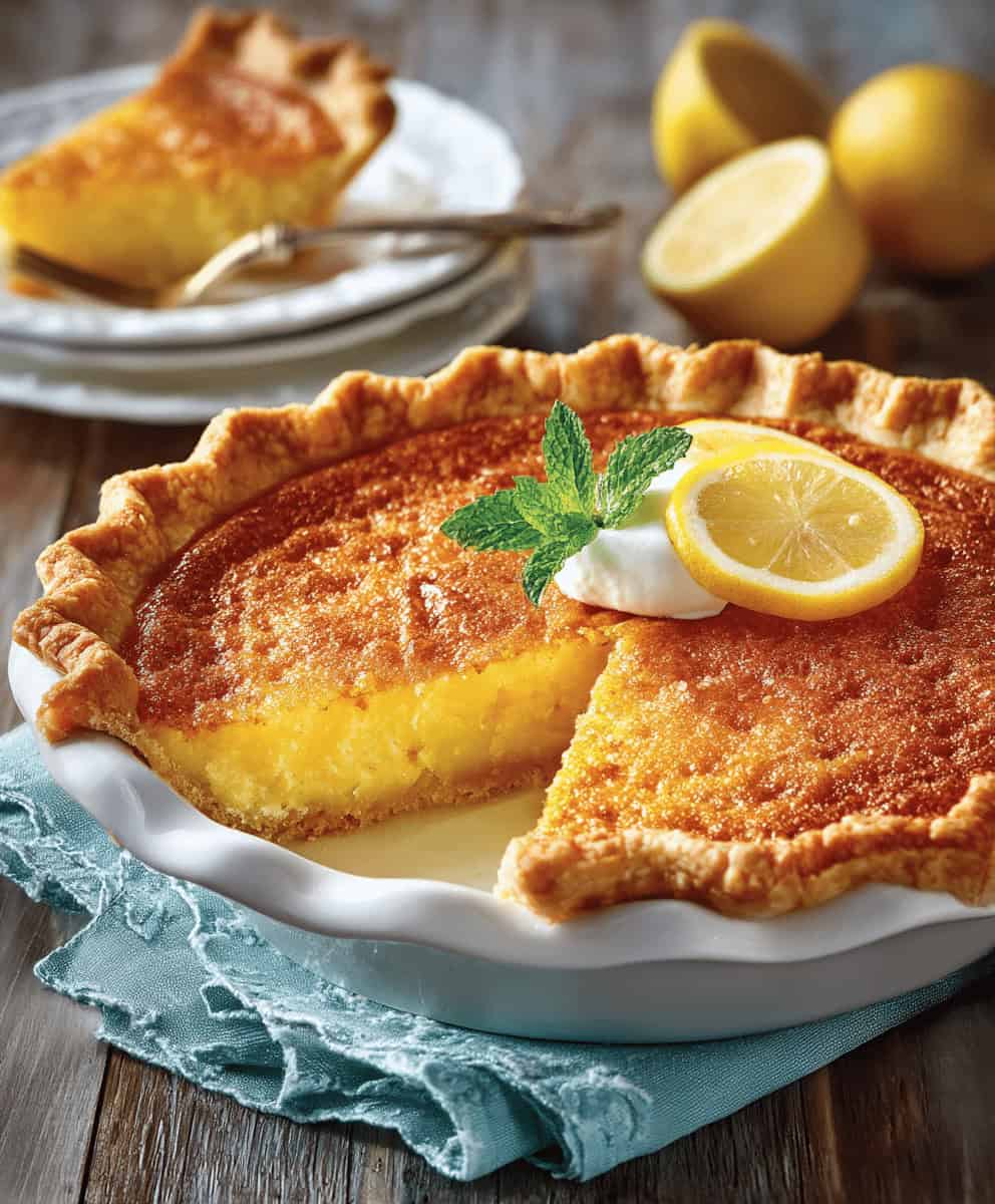 Lemon Chess Pie