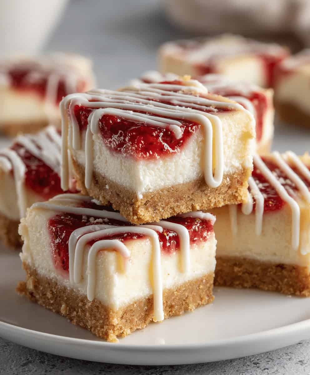 The BEST Philadelphia Cheesecake Bars (Snack Bars)