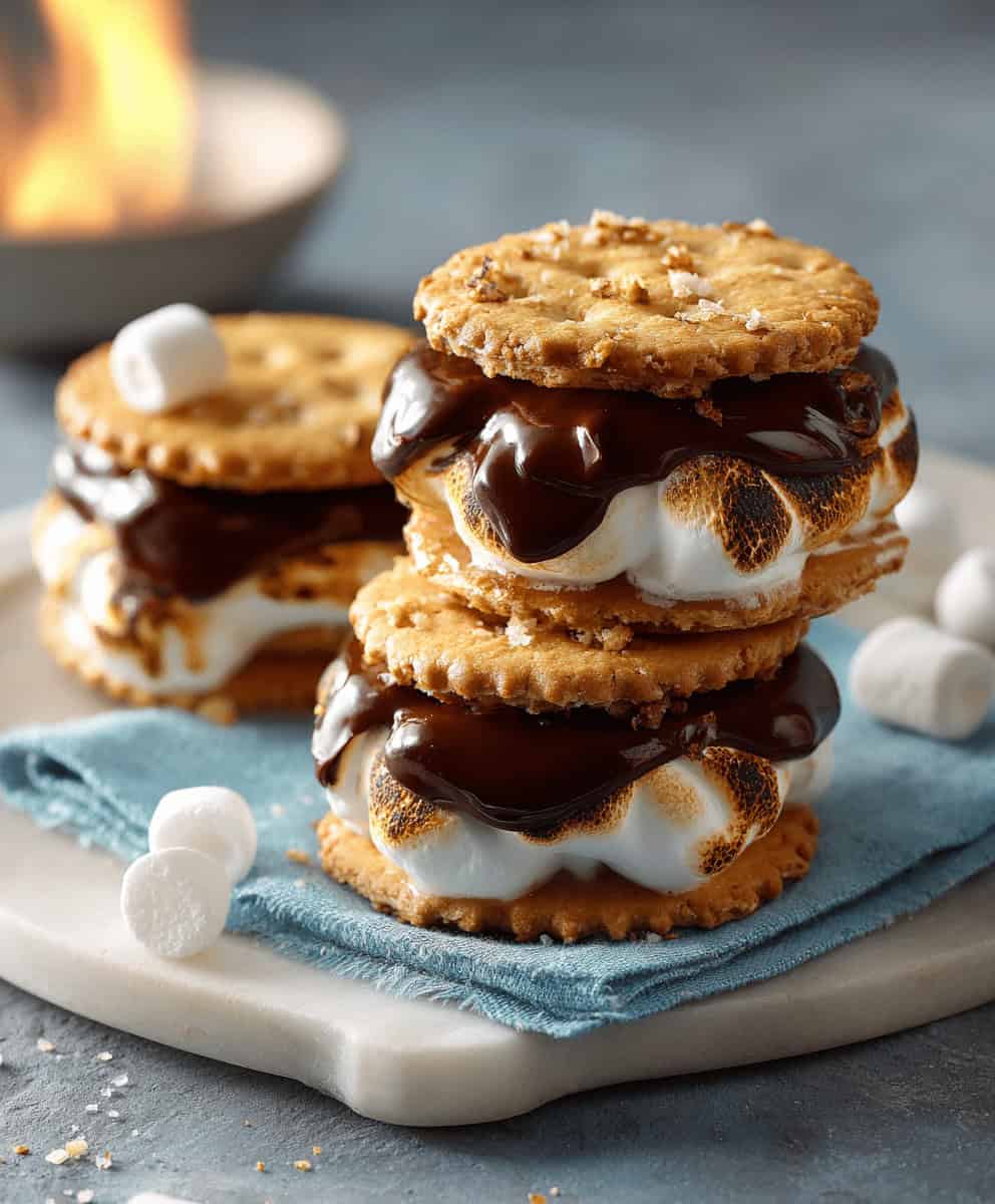 A Sweet Taste of Campfire Memories: S’mores Cracker Cookies