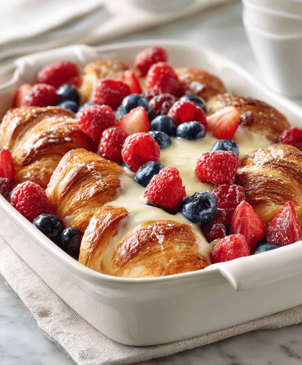 Berry Croissant Bake