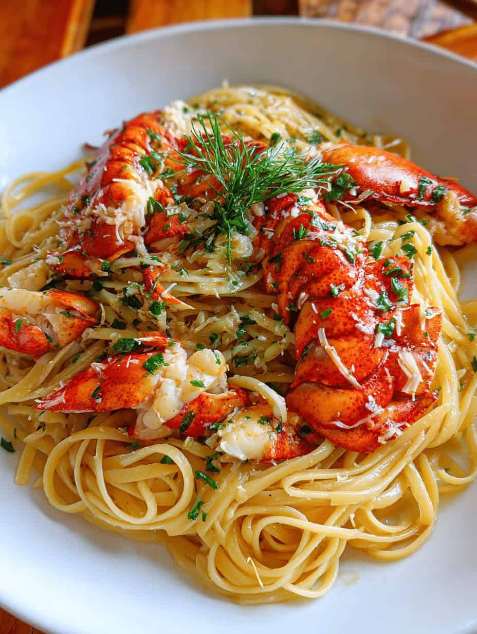 Buttered Lobster Pasta: A Luxurious Seafood Delight