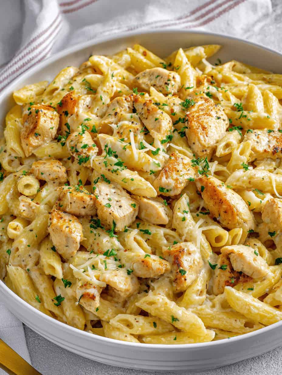 Cheesy Chicken Pasta Recipe
