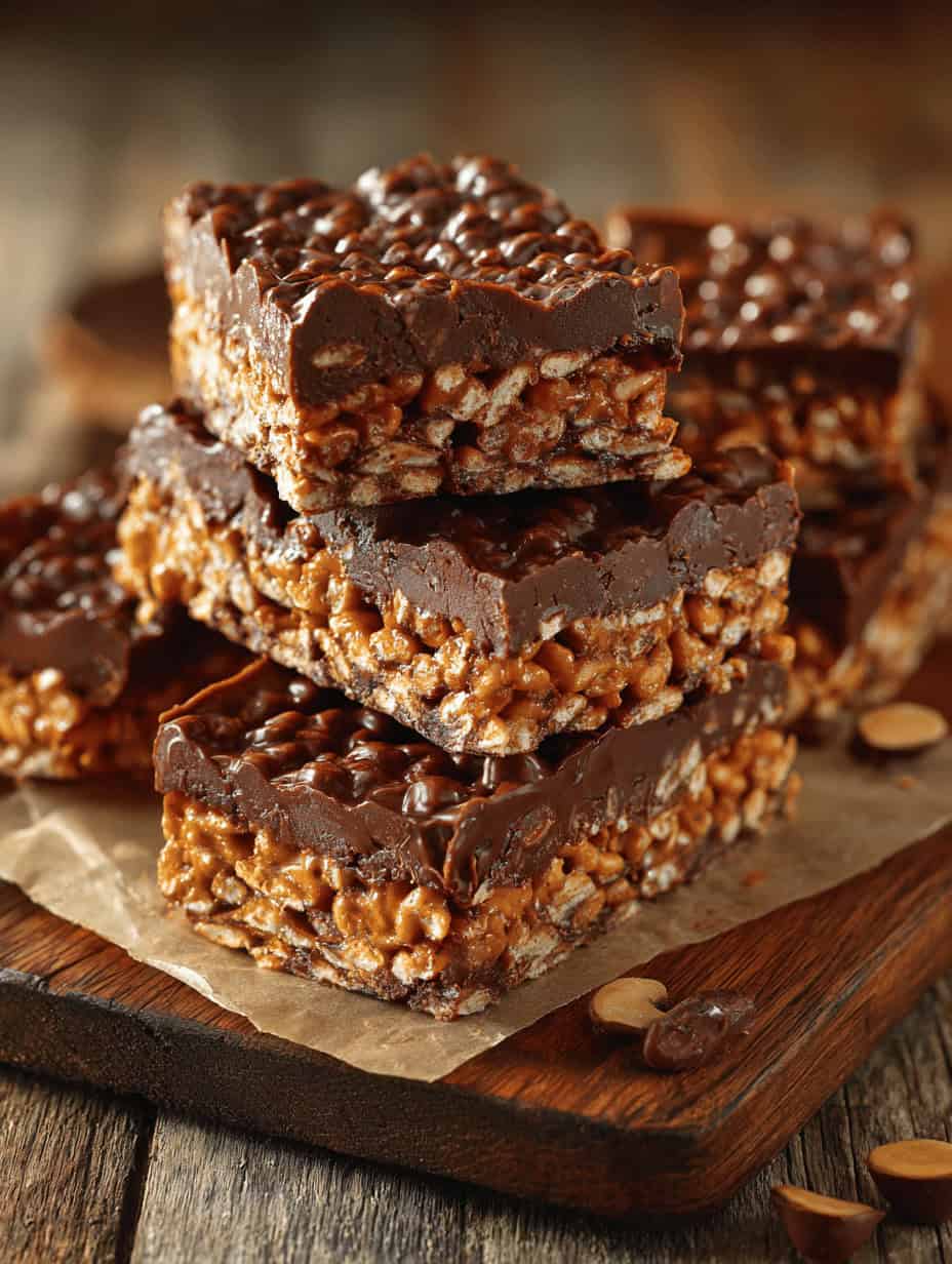 Chocolate Crunch Bars Recipe