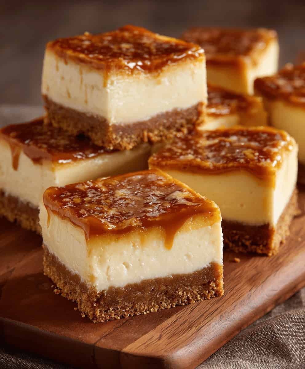 Dulce de Leche Cheesecake Bars