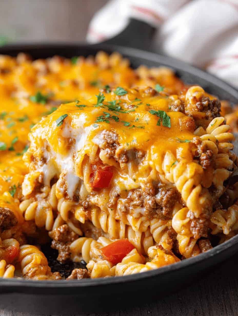 Easy Cheeseburger Casserole Recipe