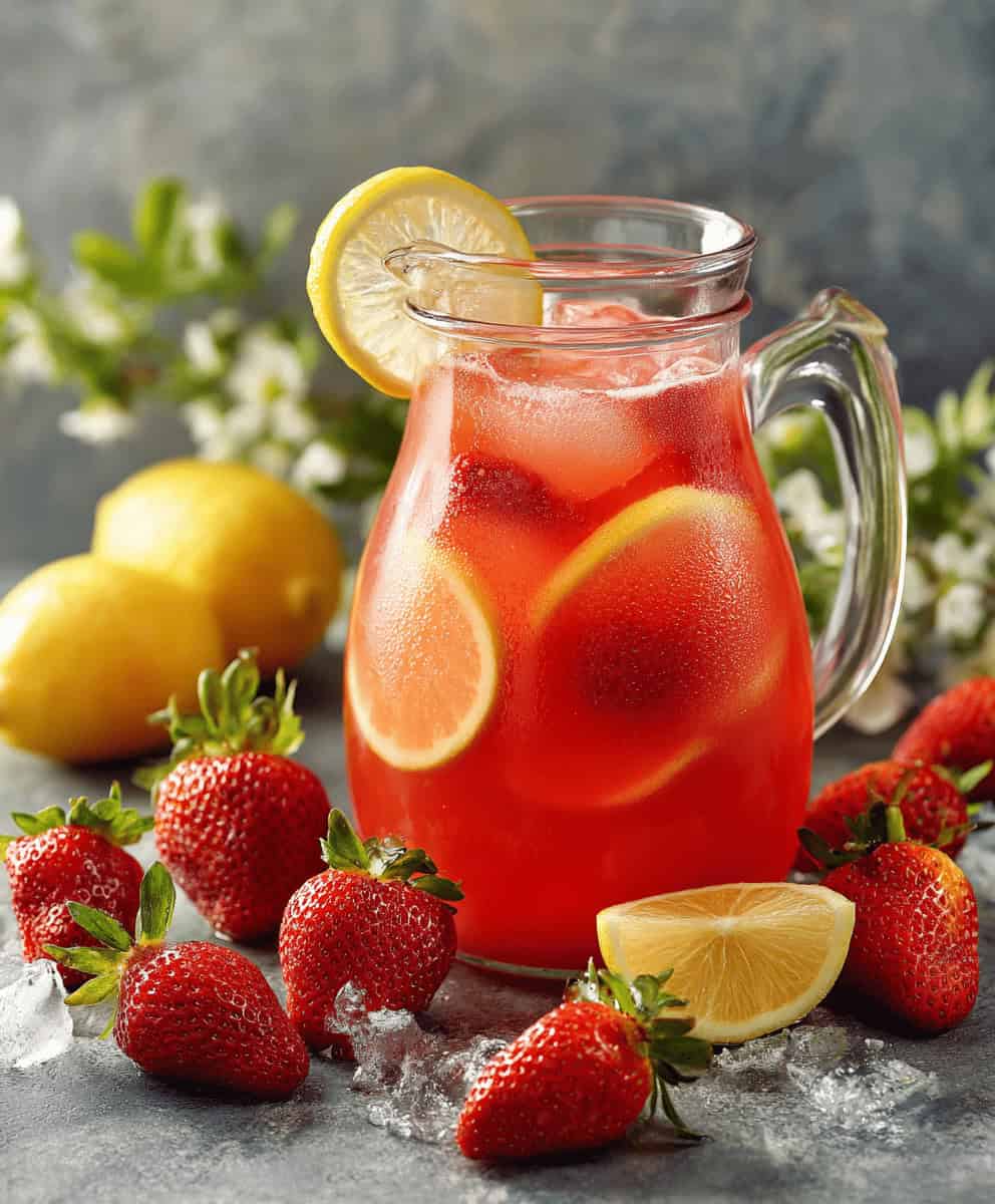 Easy Strawberry Lemonade Recipe