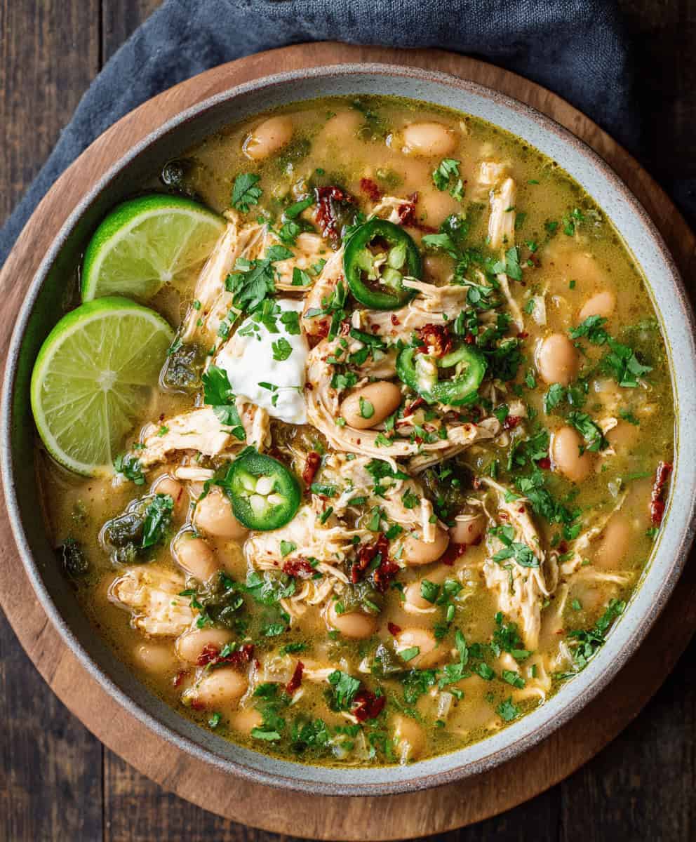 Green Chile Chicken Chili Recipe