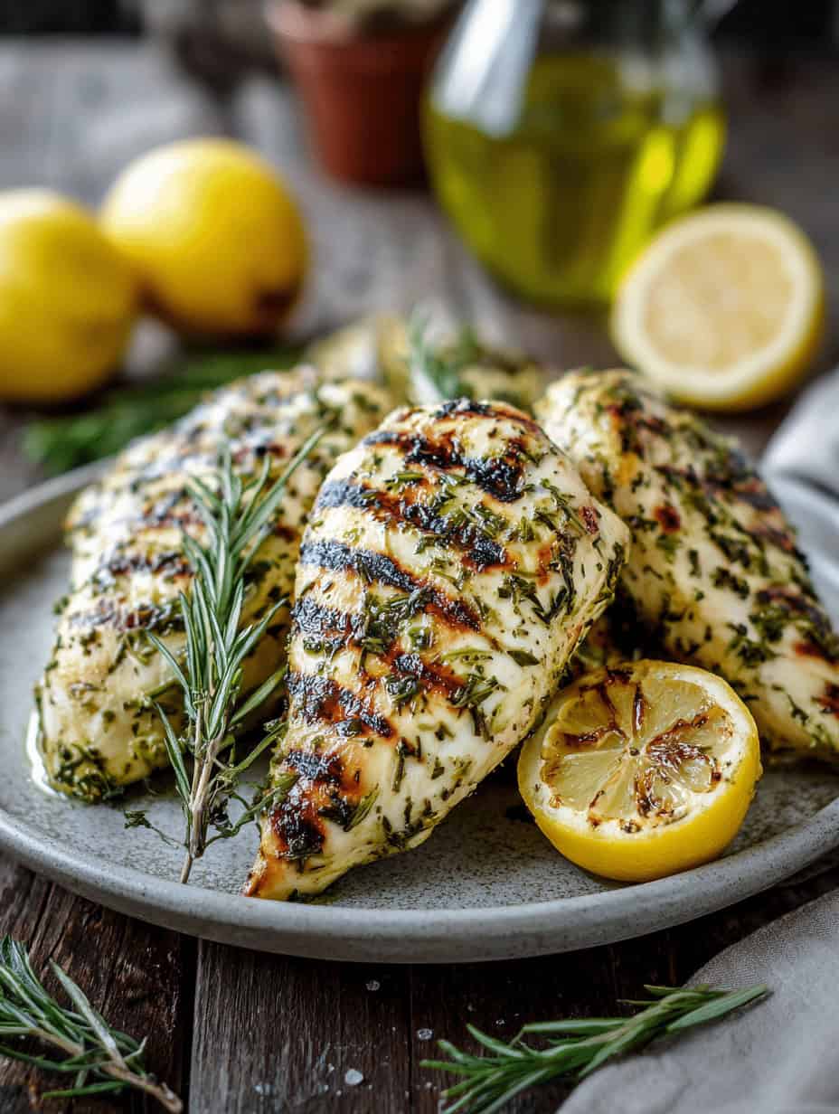 Lemon Herb Grilled Chicken Recipe