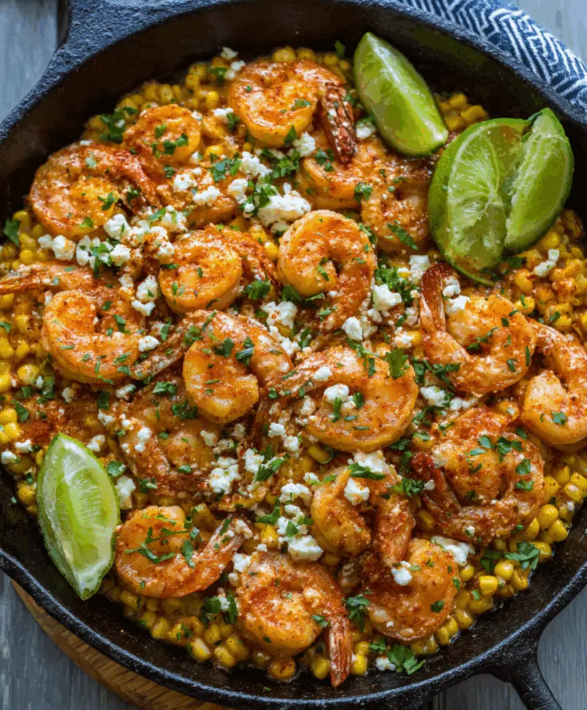 Mexican Street Corn Shrimp