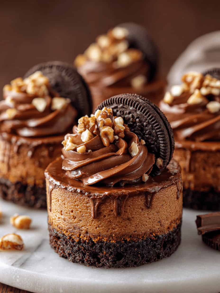 Nutella Cheesecake Cupcakes Recipe