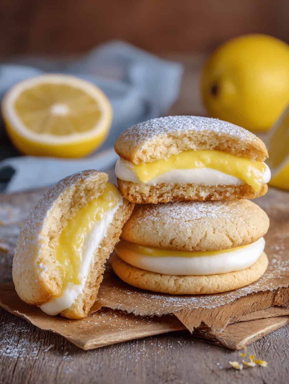 Stuffed Lemon Cookies Recipe