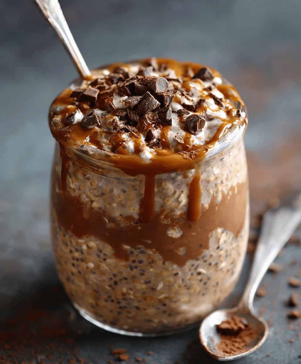 Mocha Coffee Overnight Oats