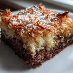 Coconut Macaroon Brownies