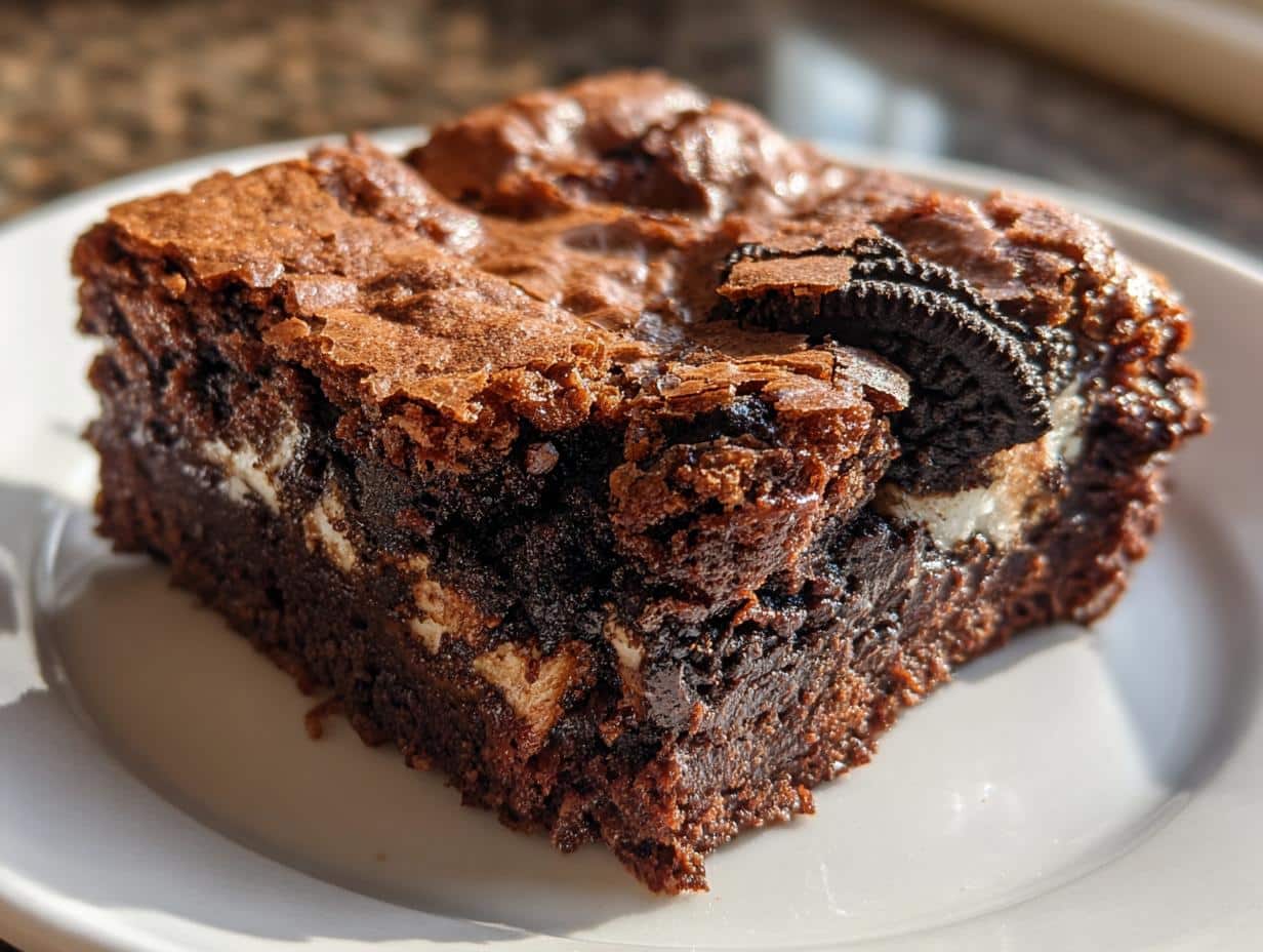 Irresistible 4-Ingredient Oreo Brownies That Wow Everyone