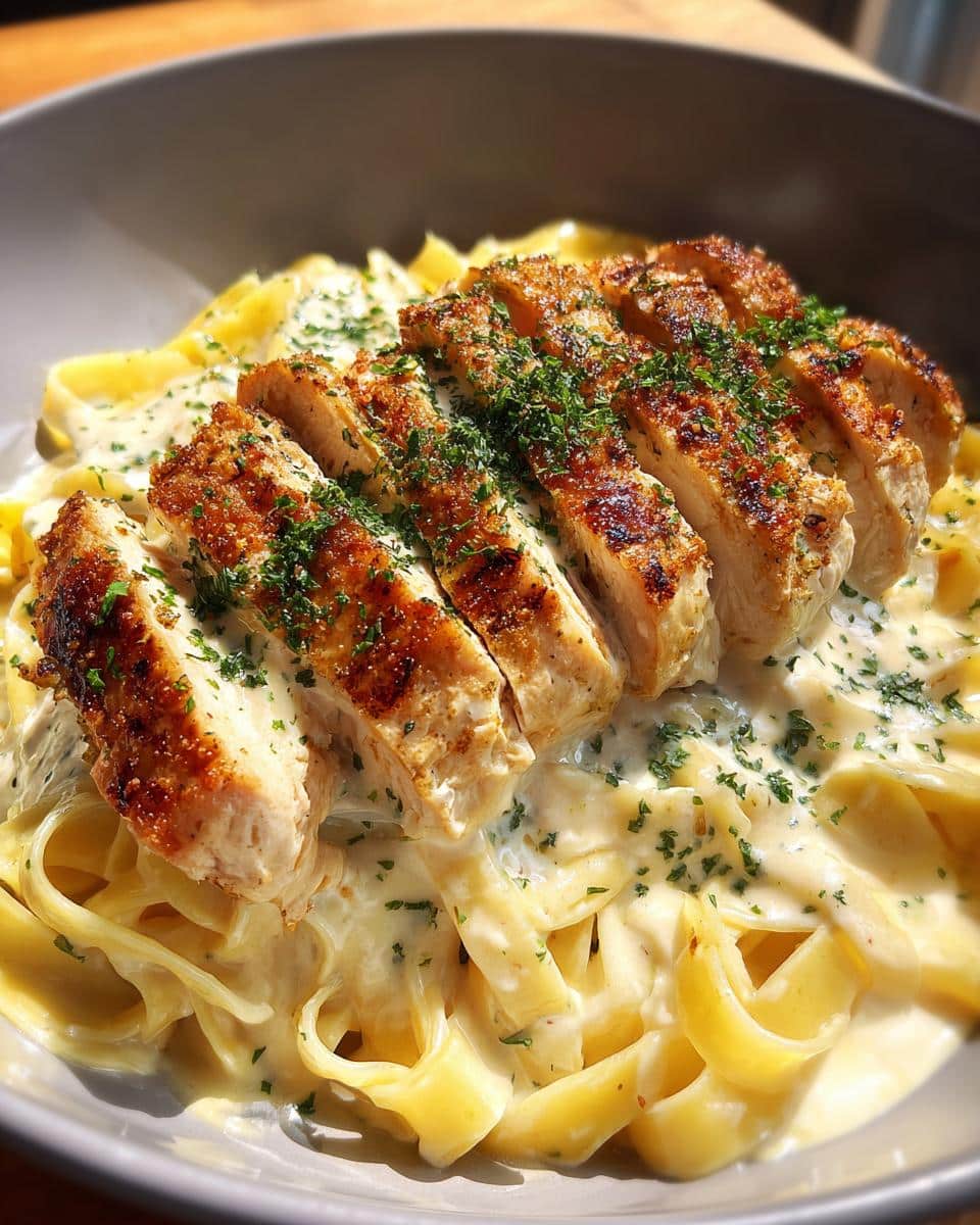 chicken alfredo recipe - detail 2