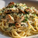 garlic parmesan chicken pasta