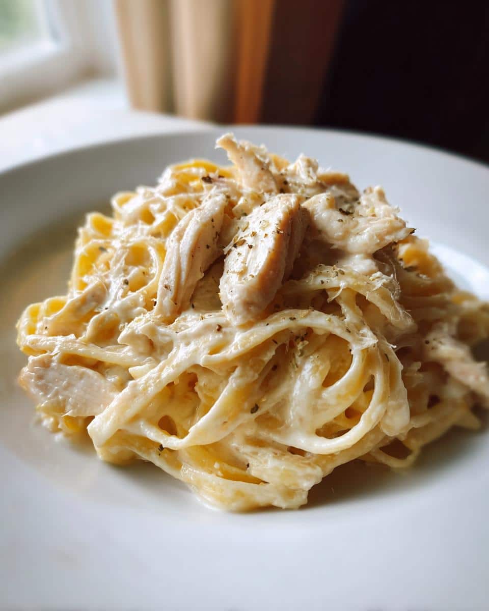 simple chicken alfredo recipe - detail 1