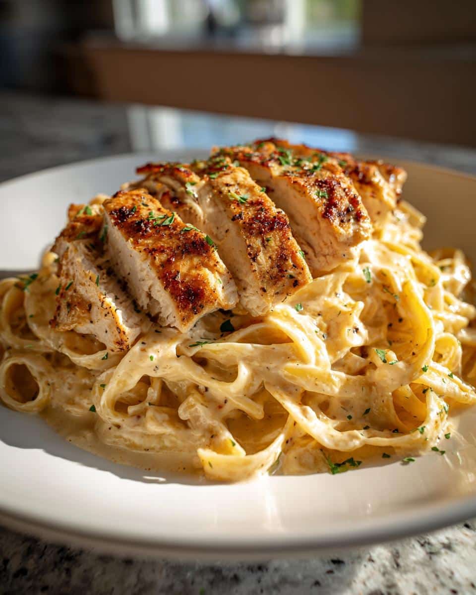 simple chicken alfredo recipe - detail 2