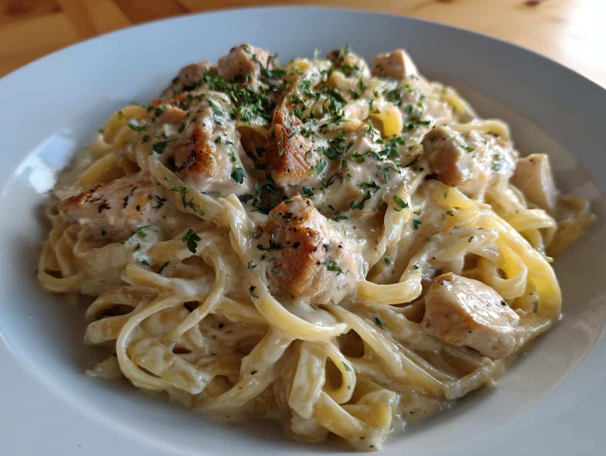 30-Minute Simple Chicken Alfredo Recipe That’s Pure Comfort