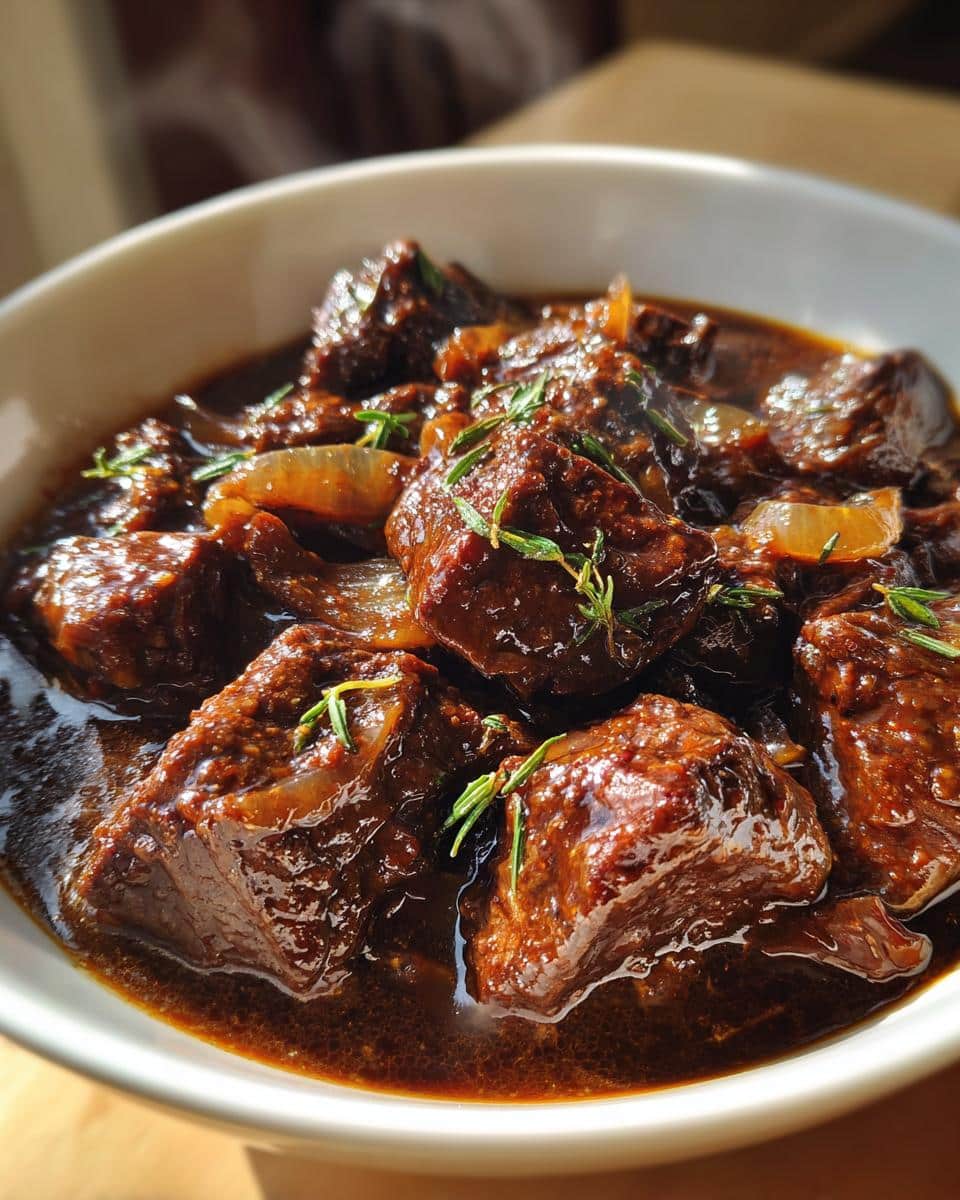 Beef Carbonnade Stew - detail 1