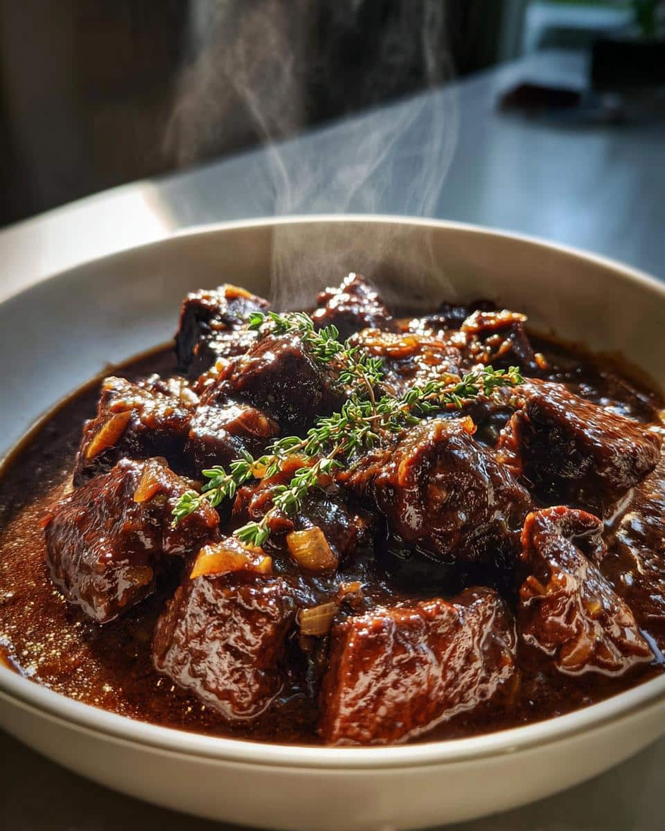 Beef Carbonnade Stew - detail 2