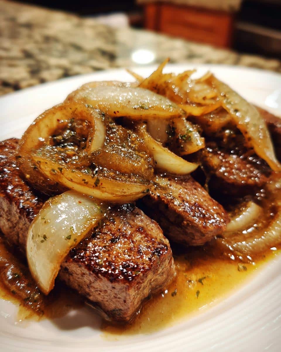 Beef Liver with Onions - detail 4