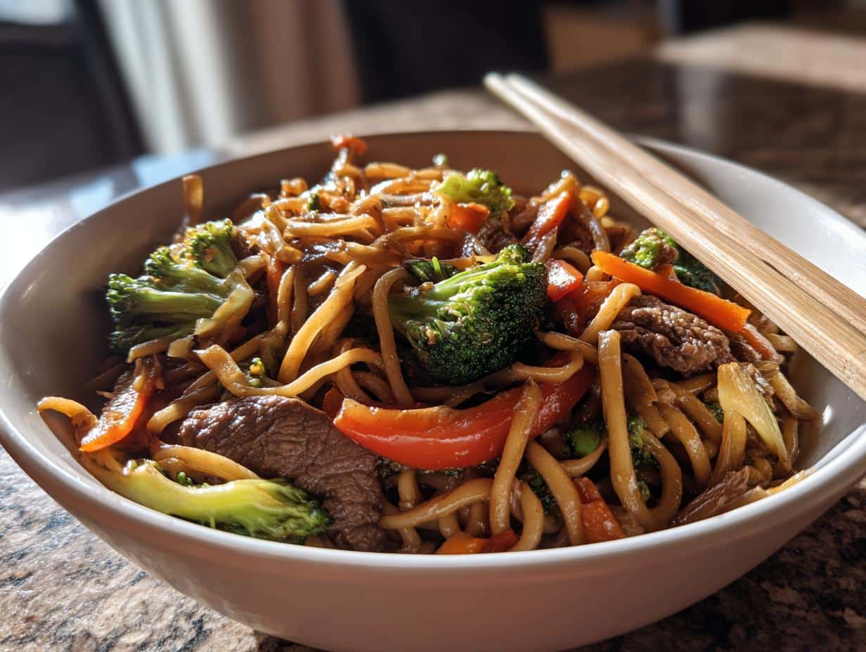 30-Minute Beef Lo Mein That Beats Takeout Every Time