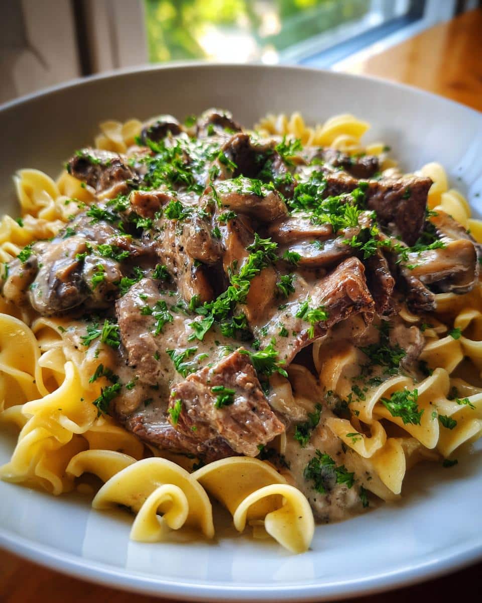 Beef Stroganoff - detail 3