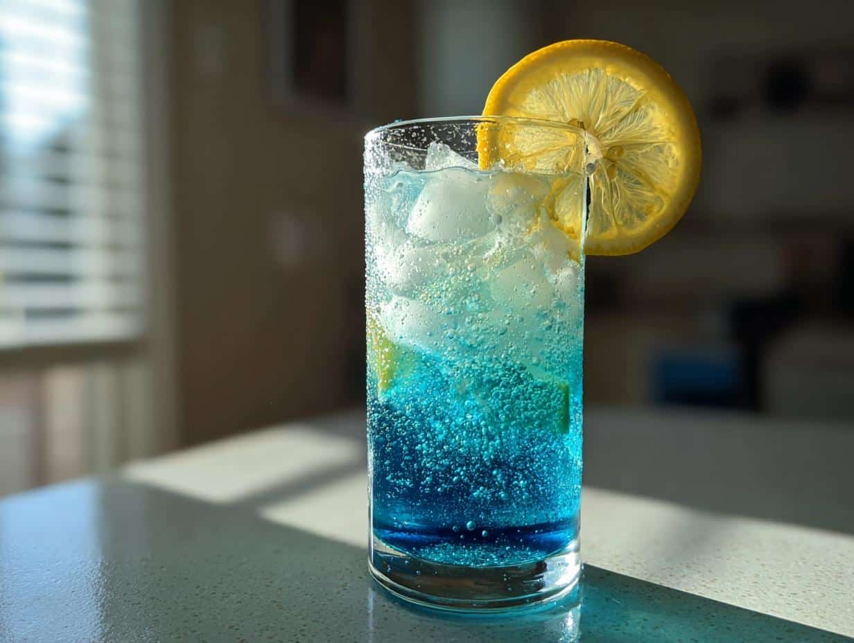 Irresistible Blue Lagoon Mocktail Recipe in 4 Easy Steps