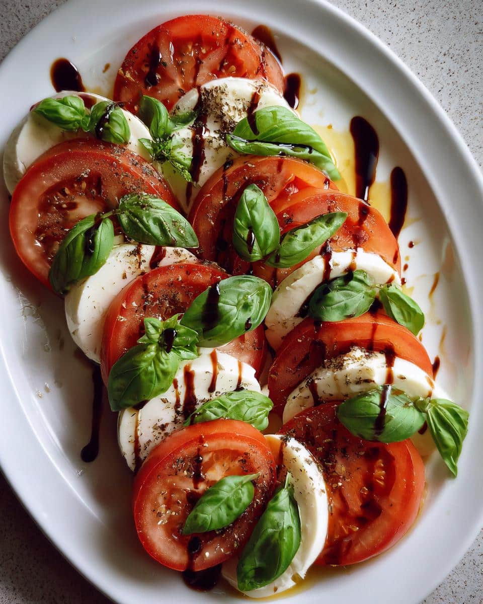 Caprese Platter - detail 1