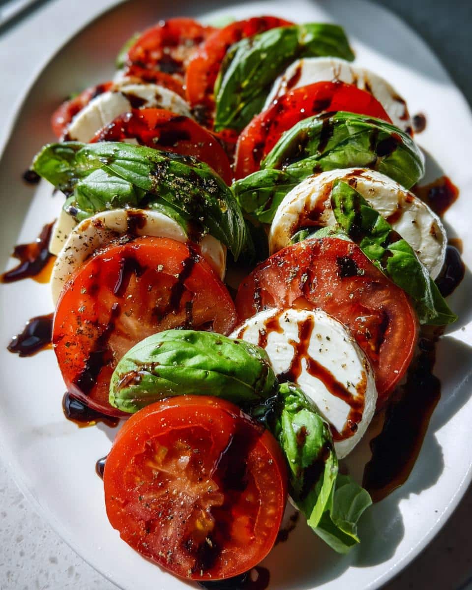 Caprese Platter - detail 2