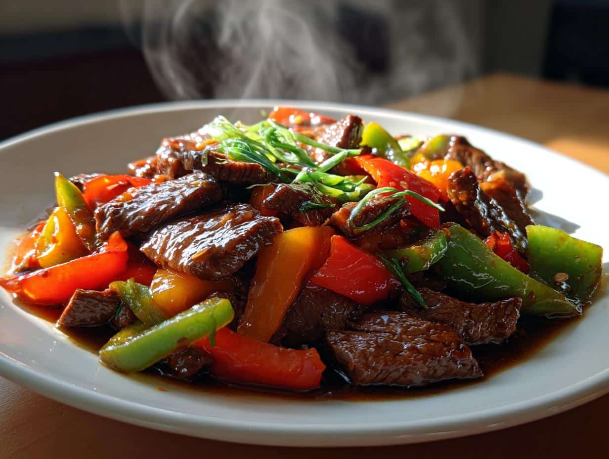 Irresistible Chinese Pepper Steak in Just 30 Minutes